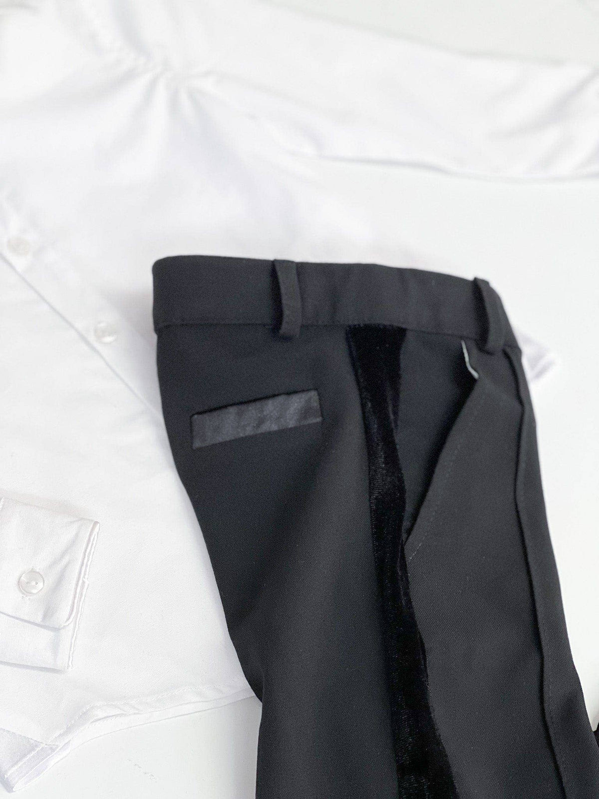 Tuxedo Shirt and Pants Set