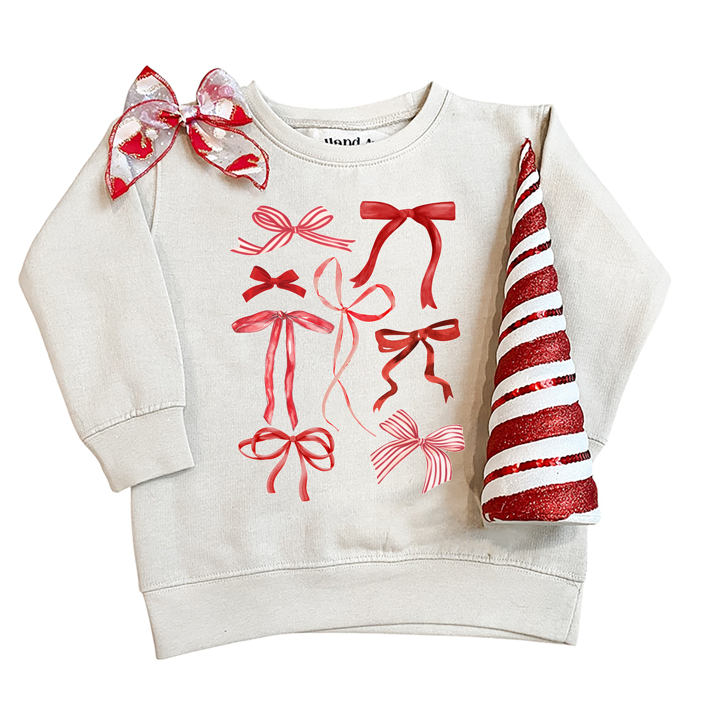 Bows | Girls Sweatshirt