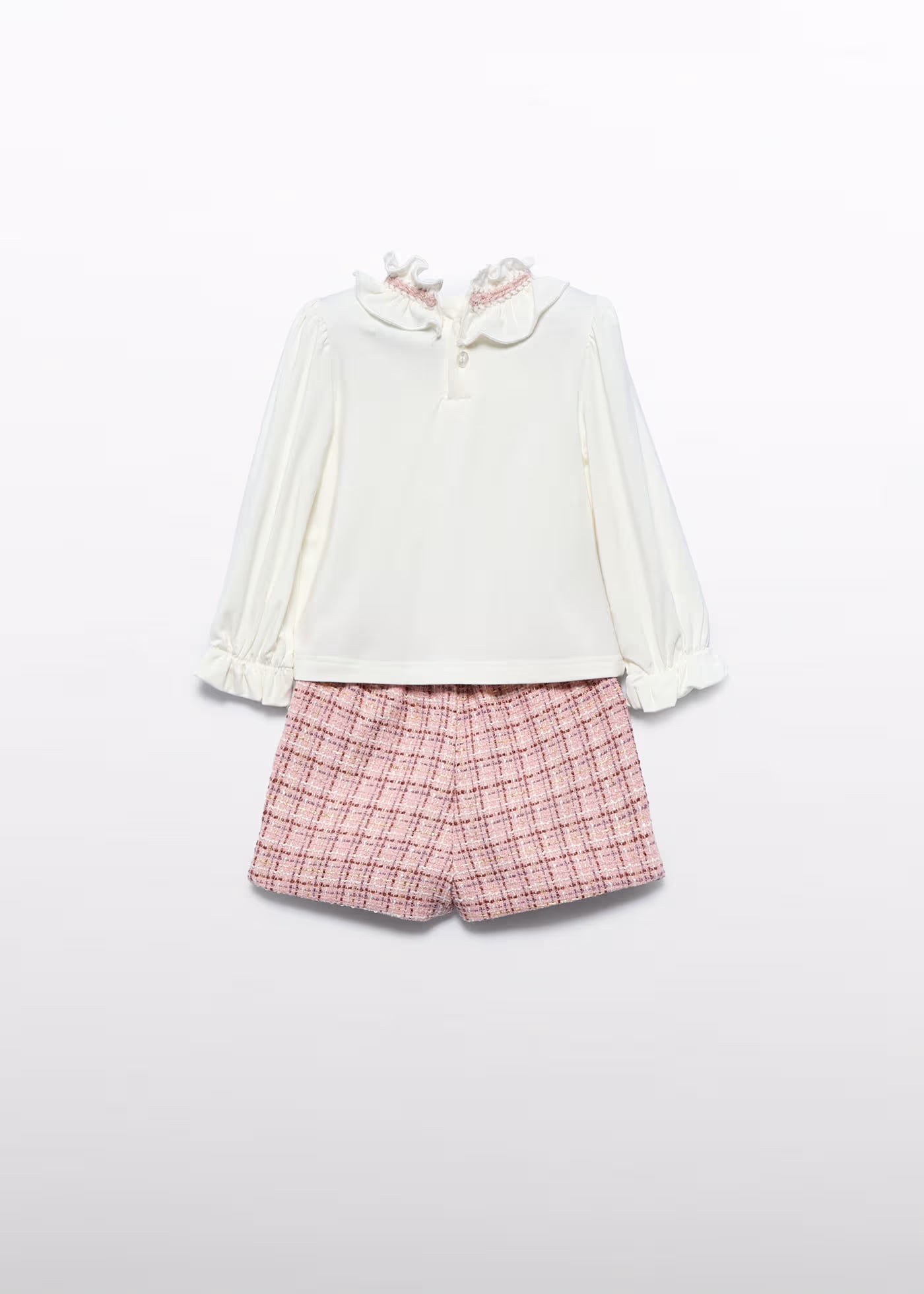 Tweed Short Set - 2 Pieces