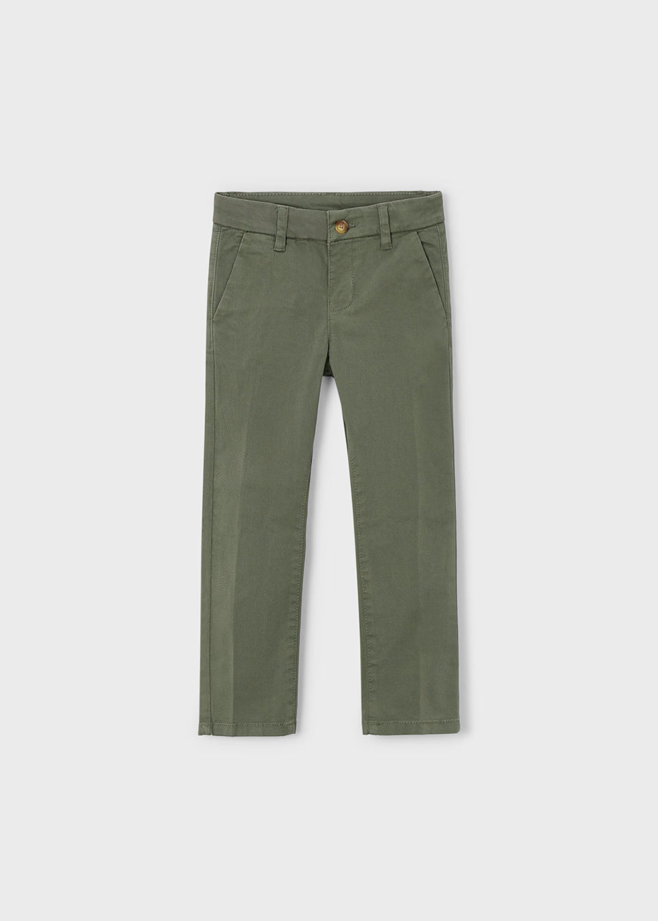 Mayoral Basic Chino Pants - Olive Green