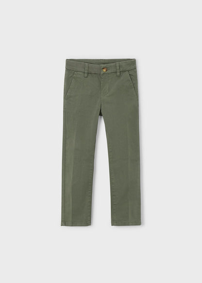 Mayoral Basic Chino Pants - Olive Green