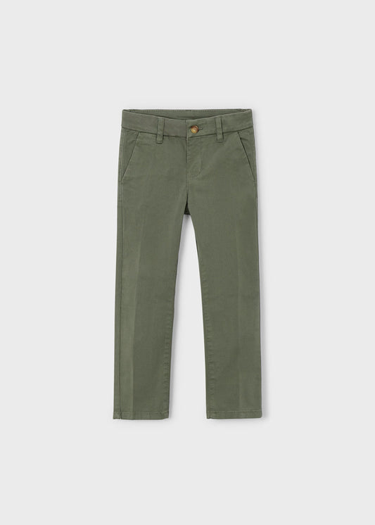 Mayoral Basic Chino Pants - Olive Green
