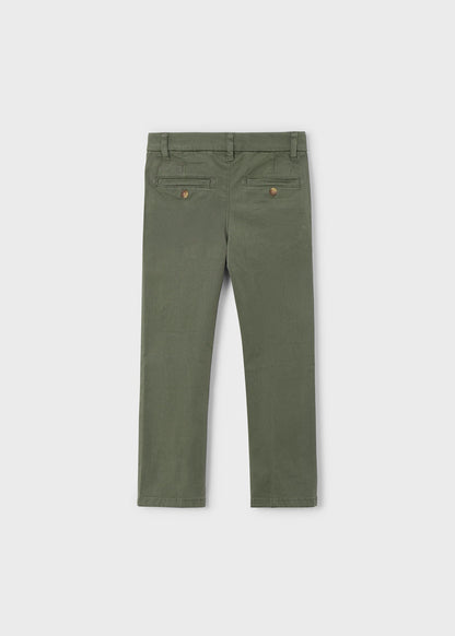 Mayoral Basic Chino Pants - Olive Green