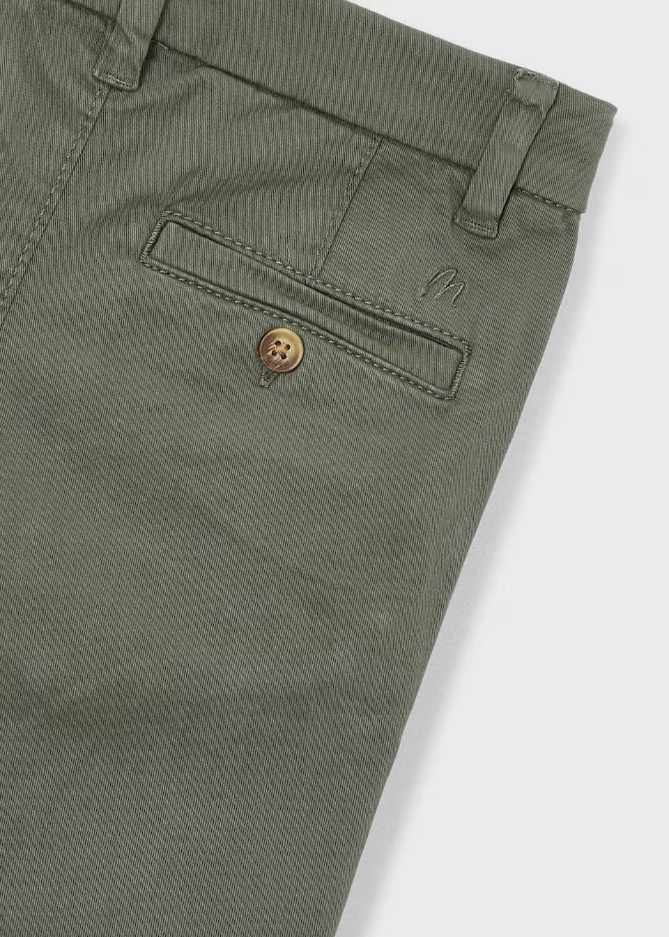 Mayoral Basic Chino Pants - Olive Green