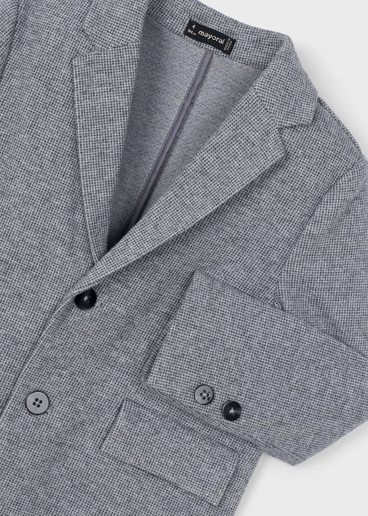 Mayoral Boys Gray Blazer
