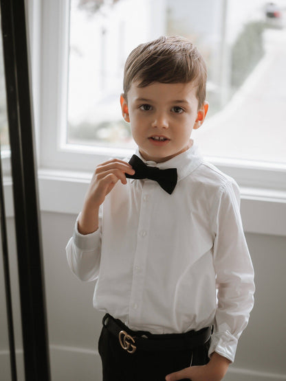Tuxedo Shirt and Pants Set