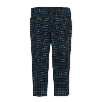 Hope & Henry Tartan Suit Pant - Baby