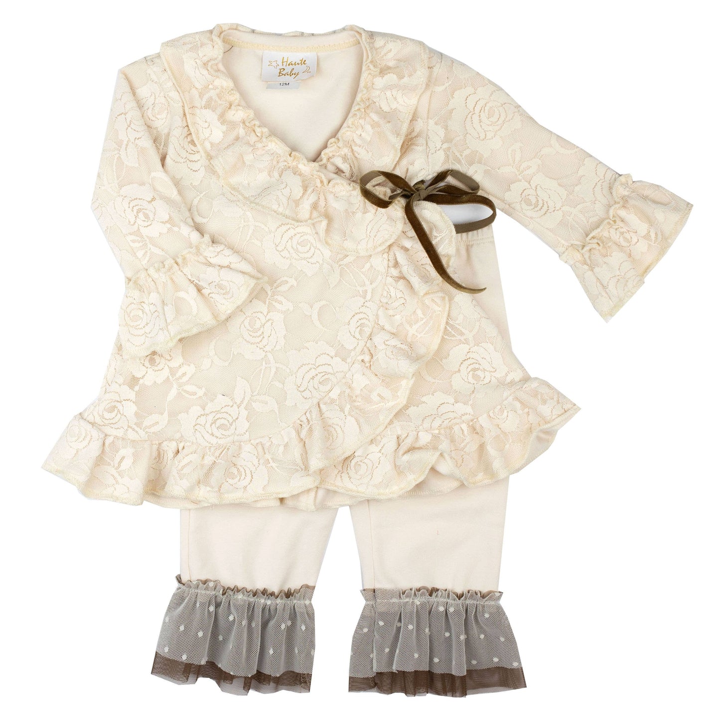 Haute Baby Vanilla Sugar Kimono Set for Infants & Toddlers