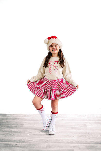 Bows | Girls Sweatshirt