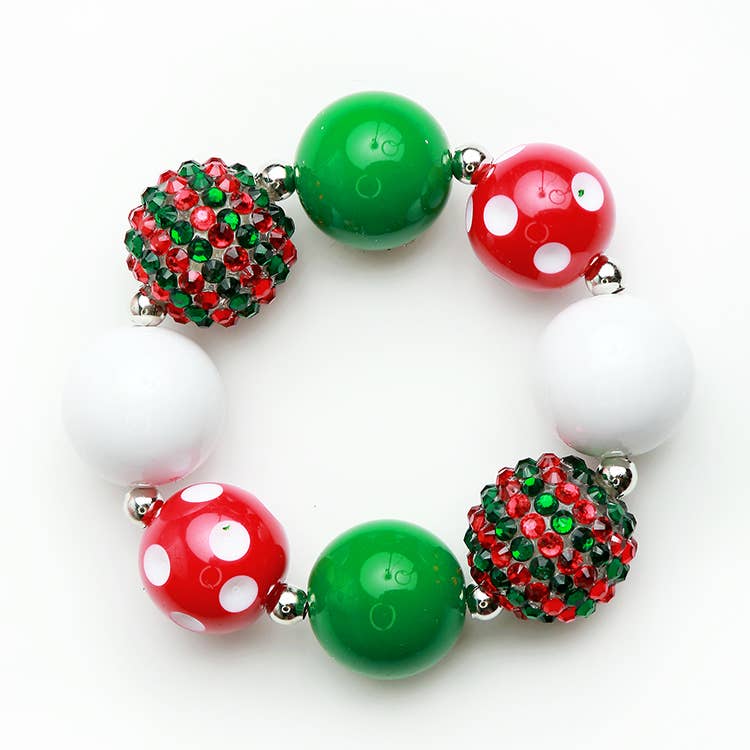 Sparkle Sisters Chunky Holiday Bracelet