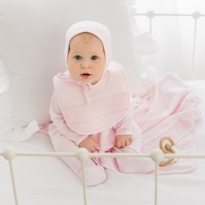 Smocked Bullion Bib