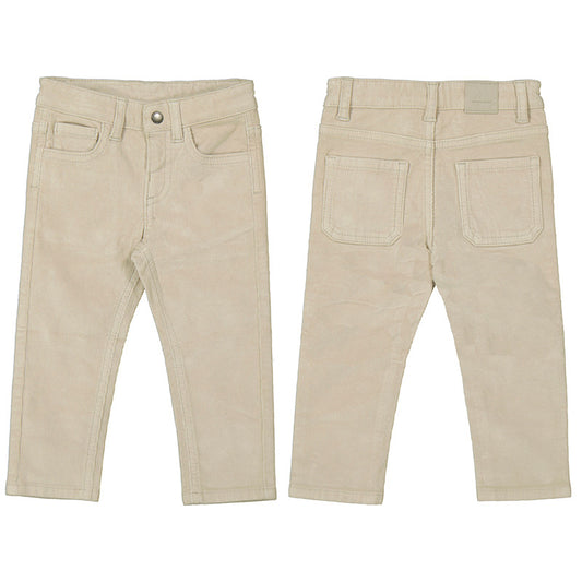 Basic Slim Fit Cord Trousers