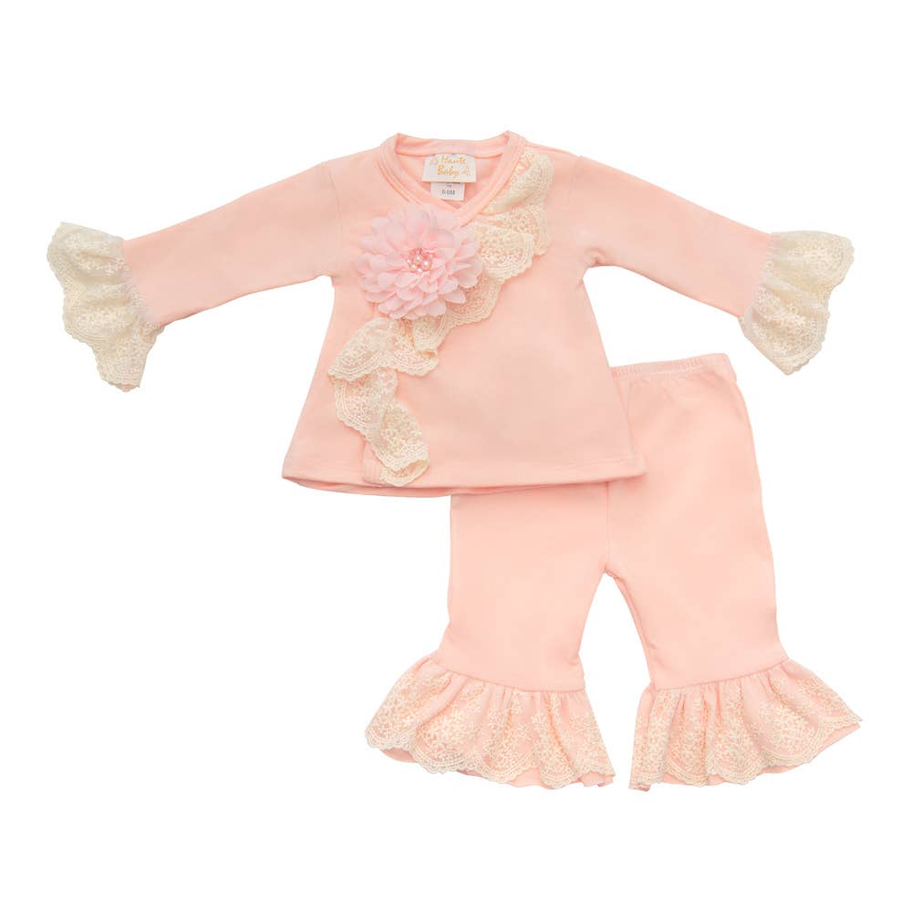 Haute Baby Chic Petite Criss Cross Set for Infant & Toddlers