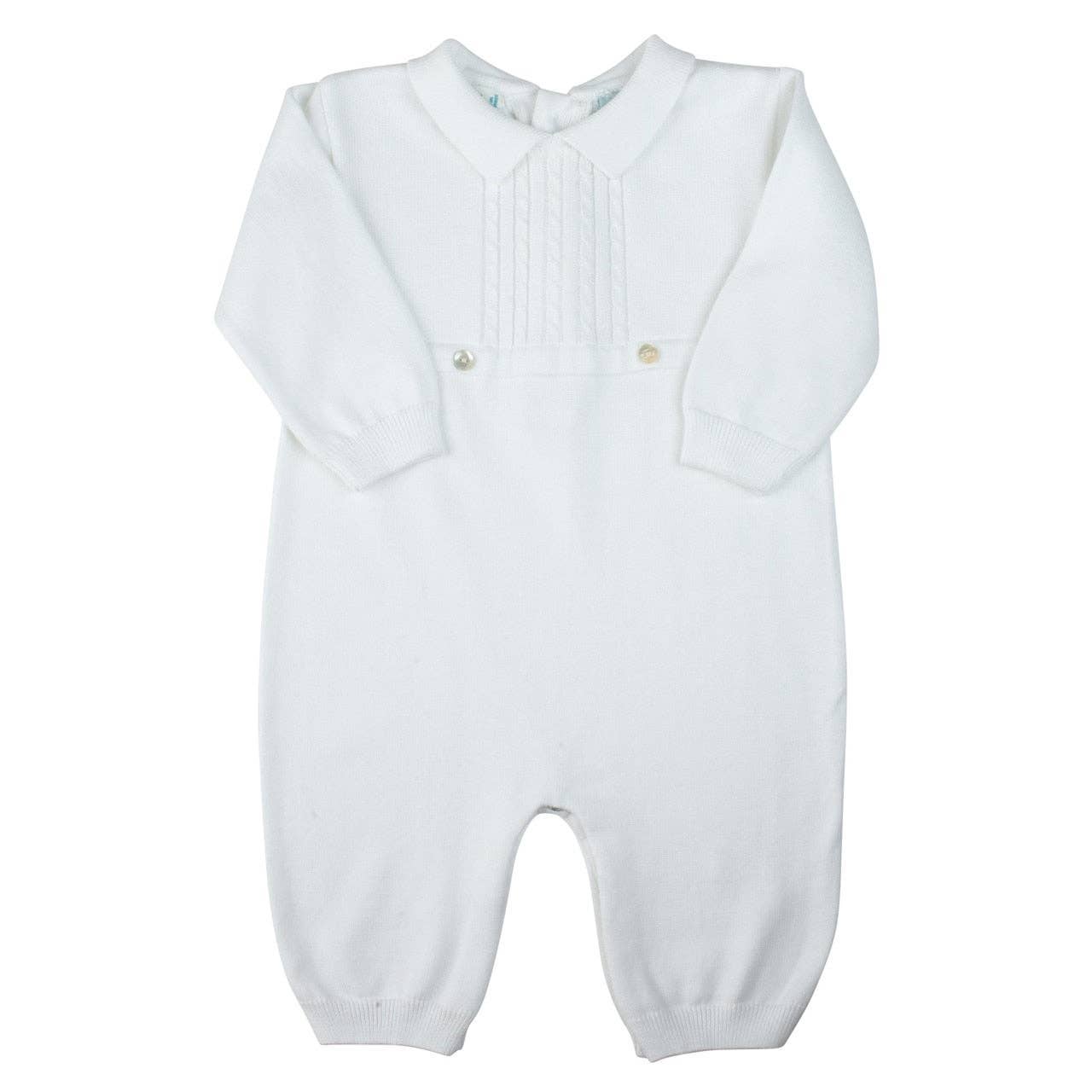 Baby Boy Cable Knit Longall with Hat