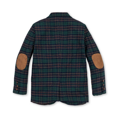 Hope & Henry Tartan Suit Jacket - Baby