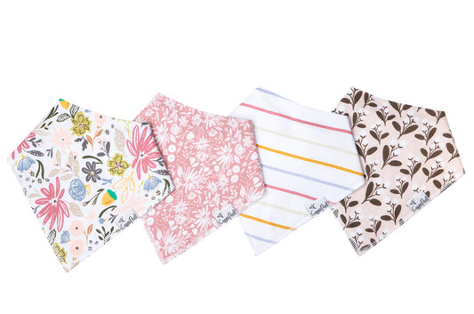 Olive Bandana Bib Set