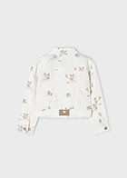 Cream Jean Jacket
