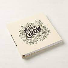 As You Grow: A Modern Memory Book for Baby