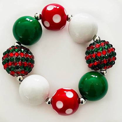 Sparkle Sisters Chunky Holiday Bracelet