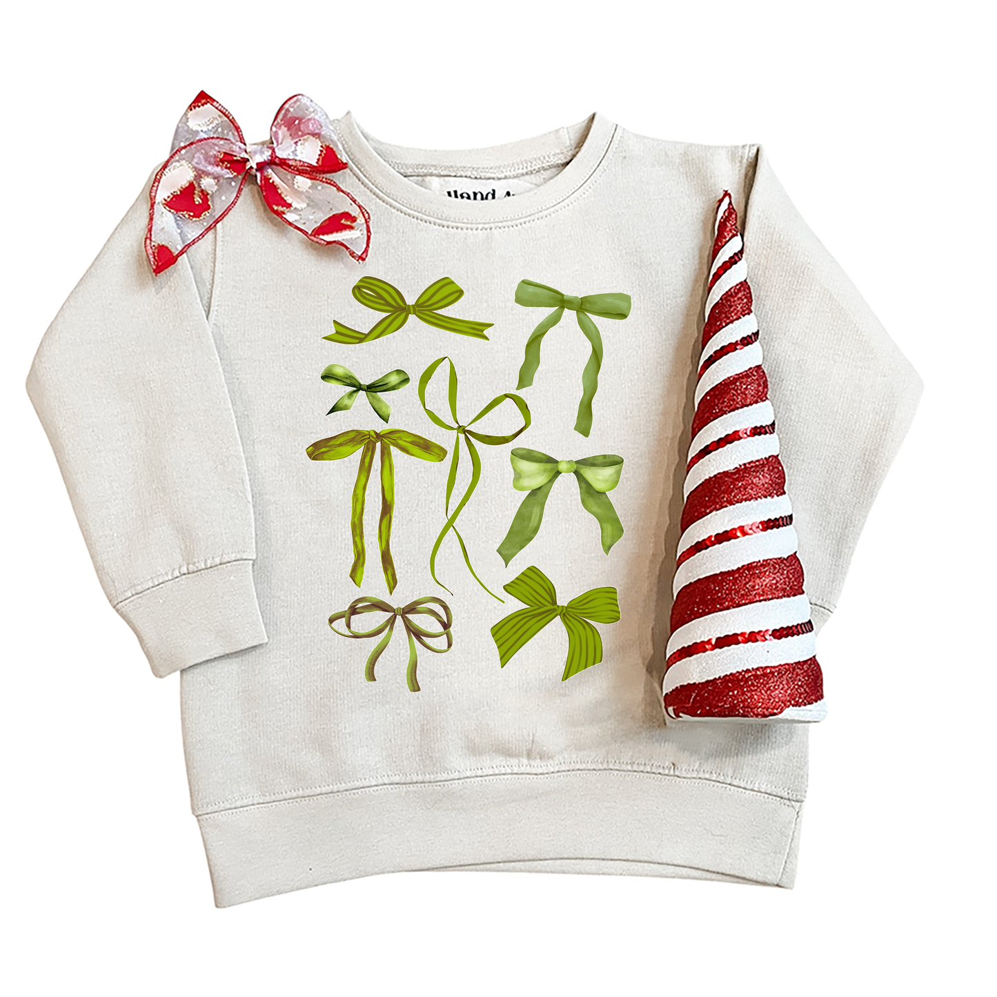 Bows | Girls Sweatshirt