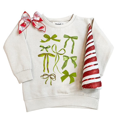 Bows | Girls Sweatshirt