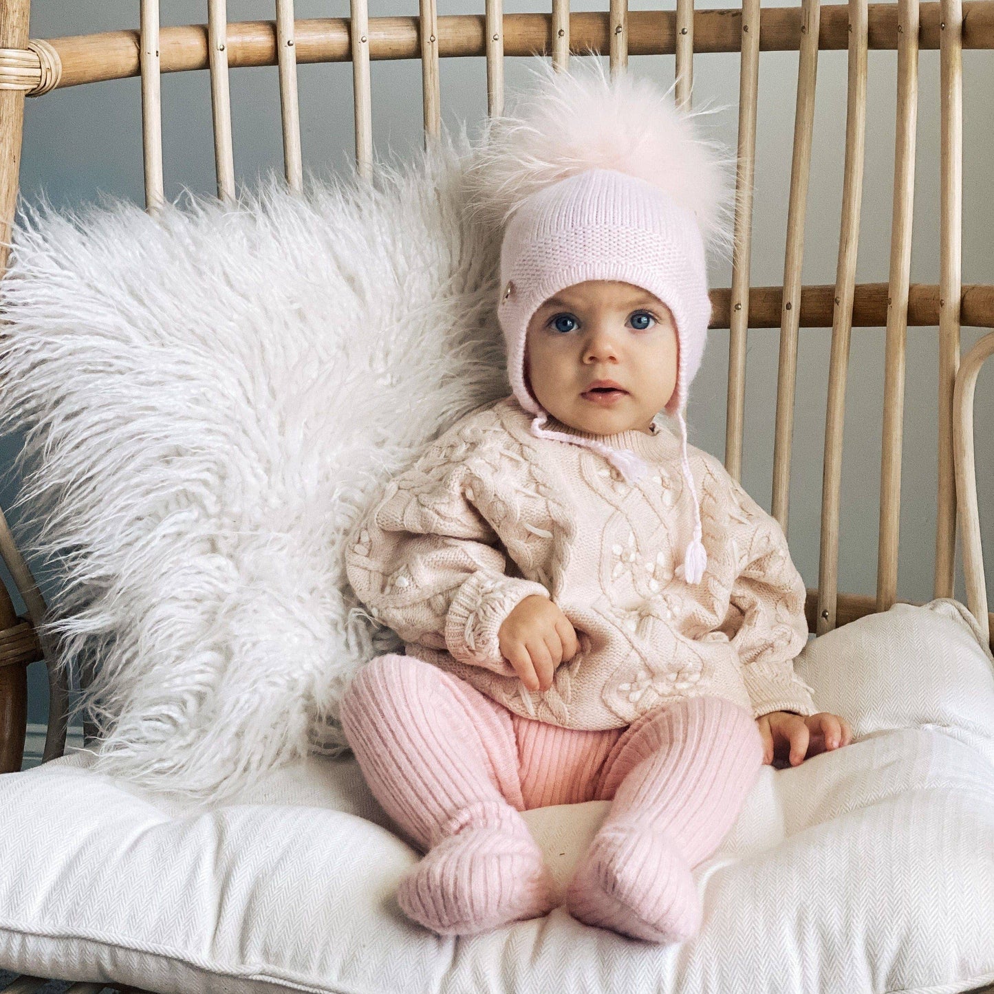 Cashmere Aviator Hat