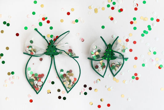 Mesh Shaker Bow - Tree Topper