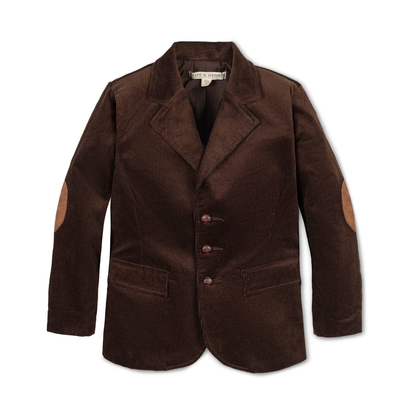 Hope & Henry- Brown Corduroy Blazer