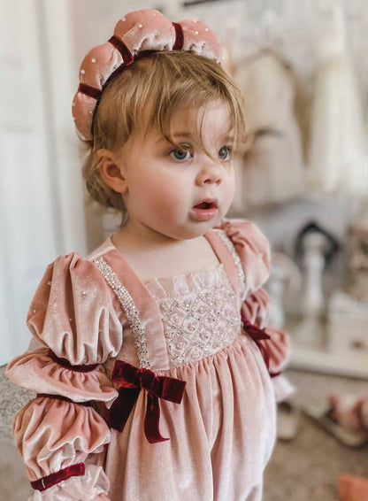 Juliette Velvet Romper