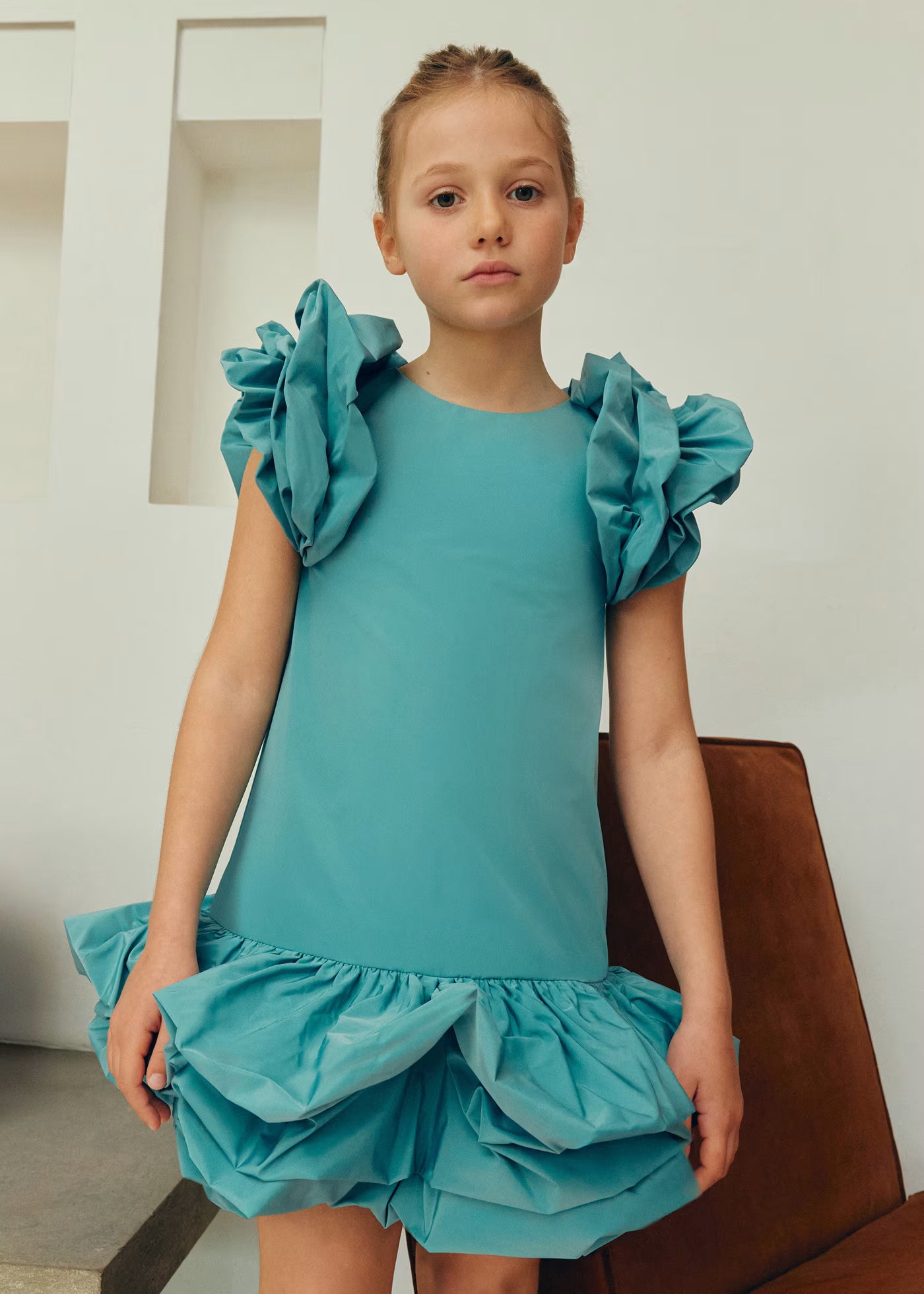 Serena Cloud Taffeta Mini