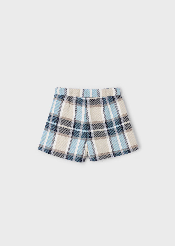 Mayoral Girls Plaid Short
