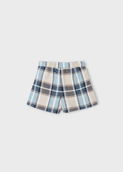 Mayoral Girls Plaid Short