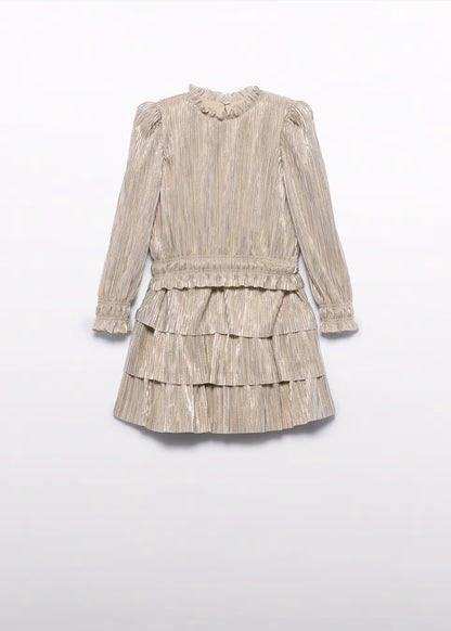 Girls Pleated 2 Piece Skirt Set