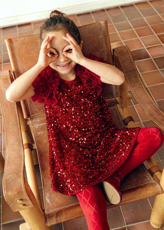 Red Sequin Mini