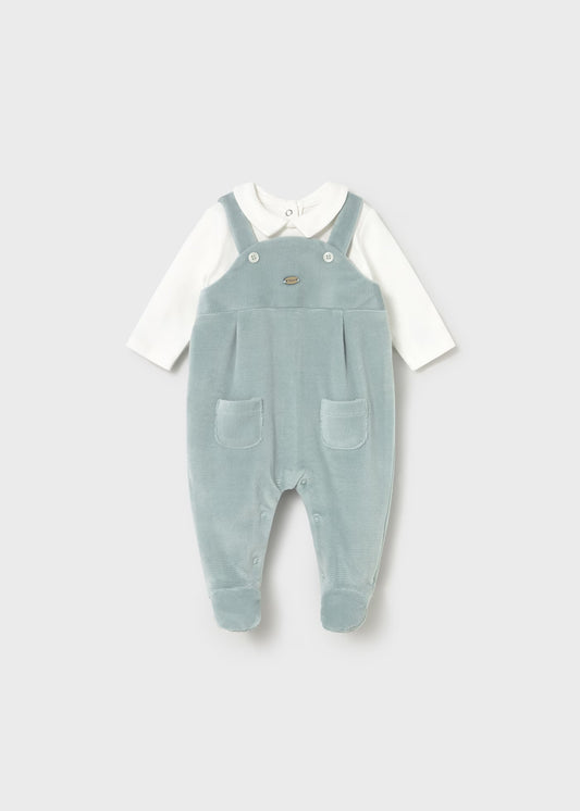Mayoral Baby Hielo Corduroy One Piece