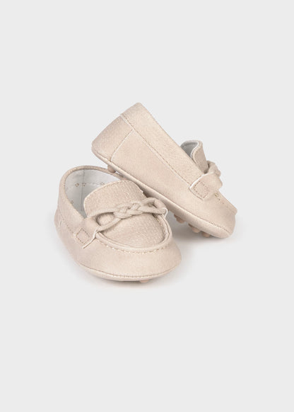 Boys Loafer Dress Shoe - Taupe