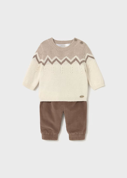 Baby Boy Pants and Sweater Set