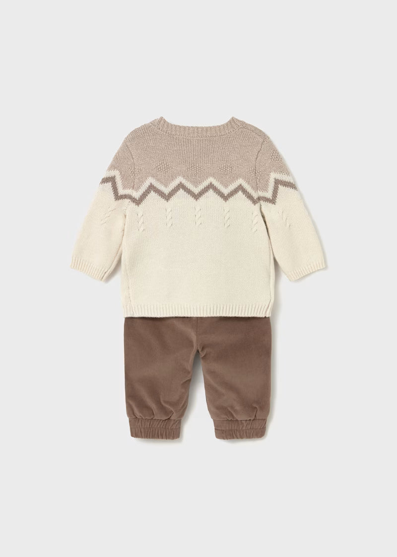 Baby Boy Pants and Sweater Set