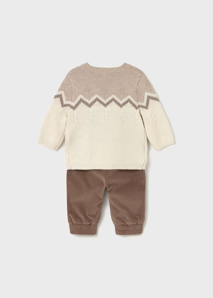 Baby Boy Pants and Sweater Set