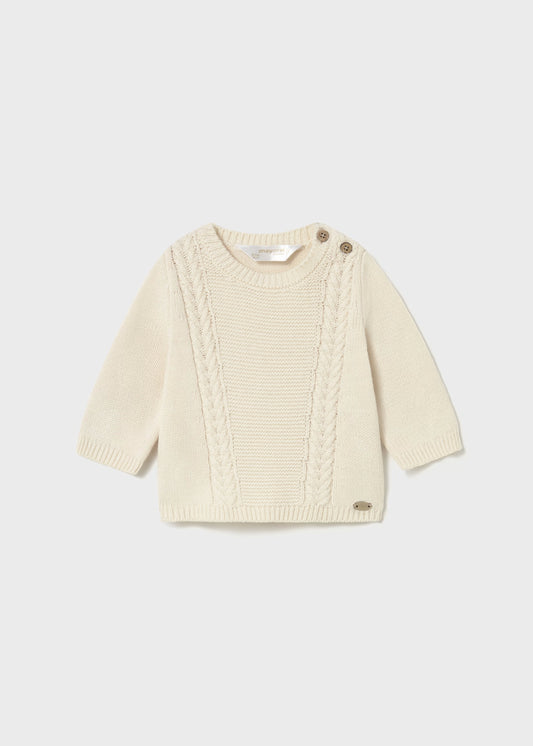 Mayoral Baby Boy Cream Sweater