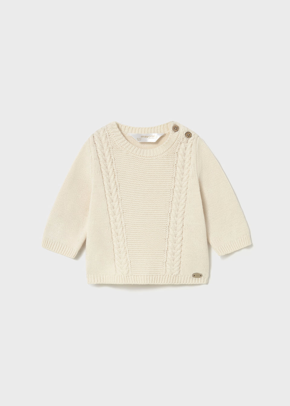 Mayoral Baby Boy Cream Sweater