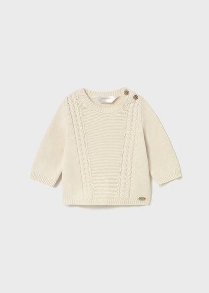 Mayoral Baby Boy Cream Sweater