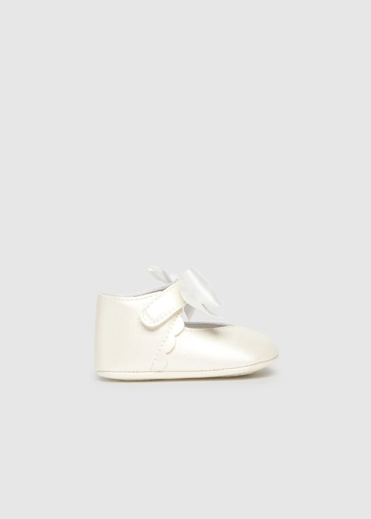 Baby Satin Bow Flat