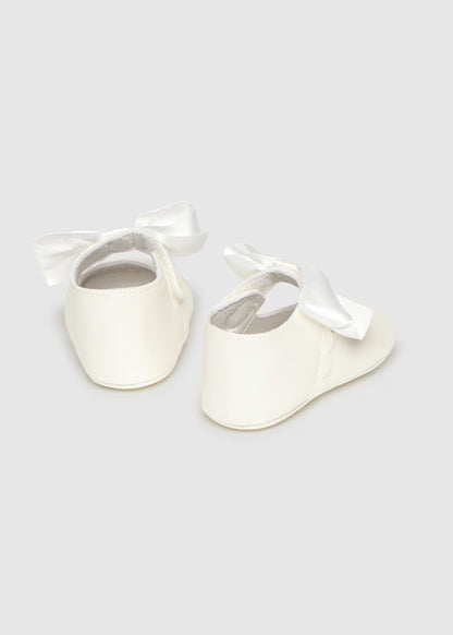 Baby Satin Bow Flat