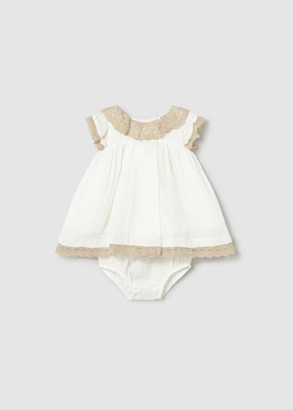 Baby Linen and Lace Dress