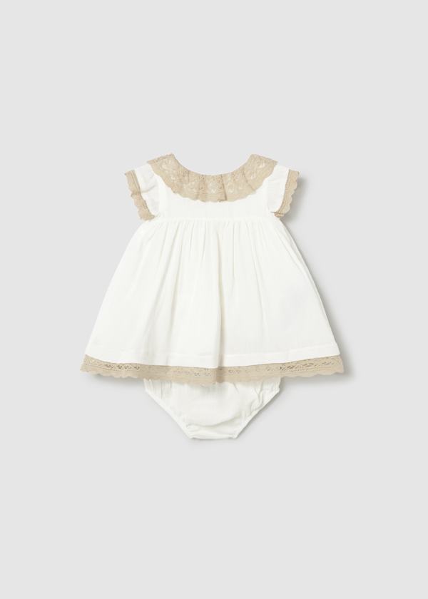 Baby Linen and Lace Dress