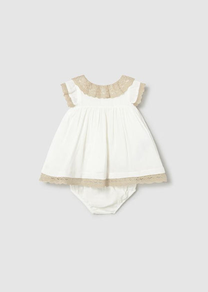 Baby Linen and Lace Dress
