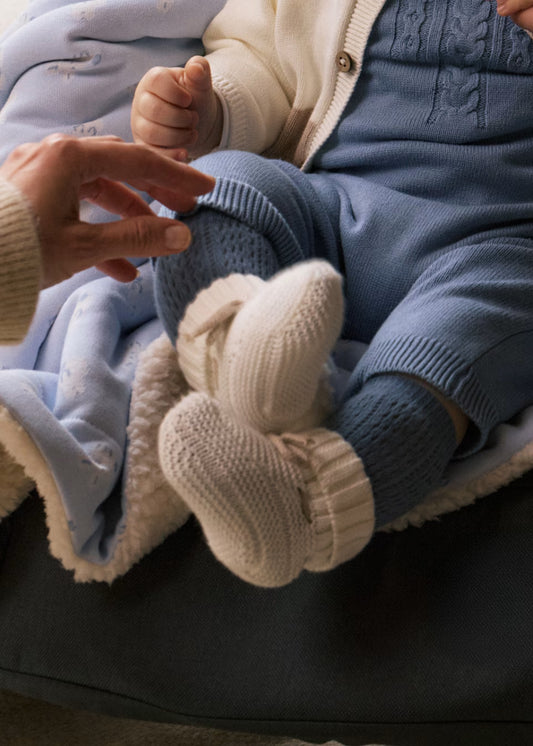 Mayoral Knit Booties